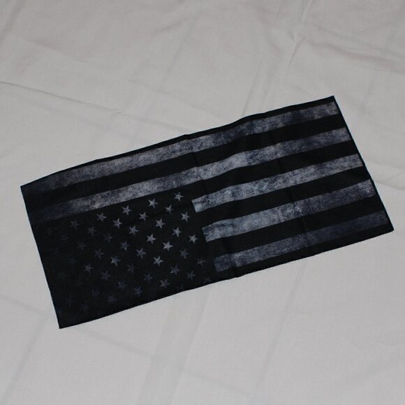 Mens Motorcycle Tube Face Mask American Flag Multi-functional Seamless Bandana - Picture 5 of 6